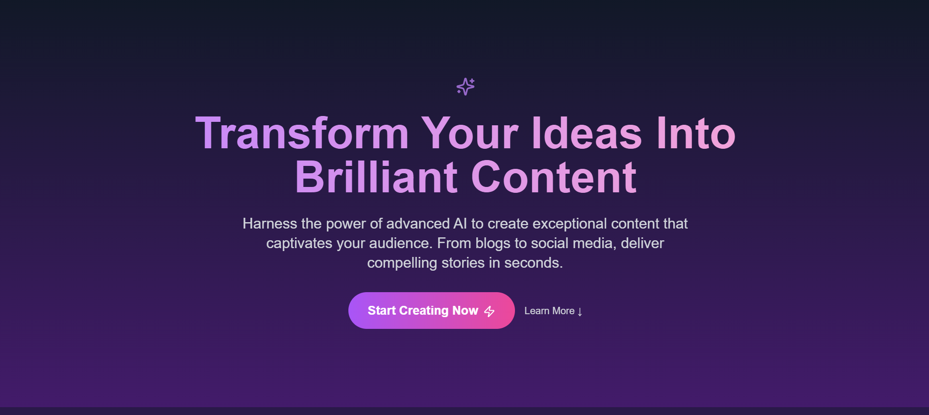 Content AI-A  content generation app using AI
